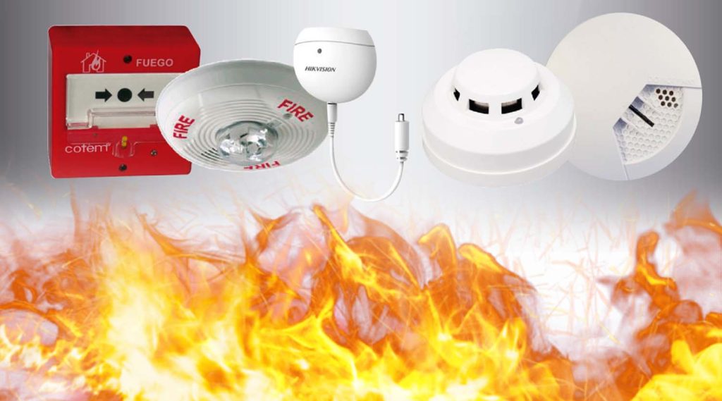 Sistemas de detección de incendios: diferencias entre detectores
