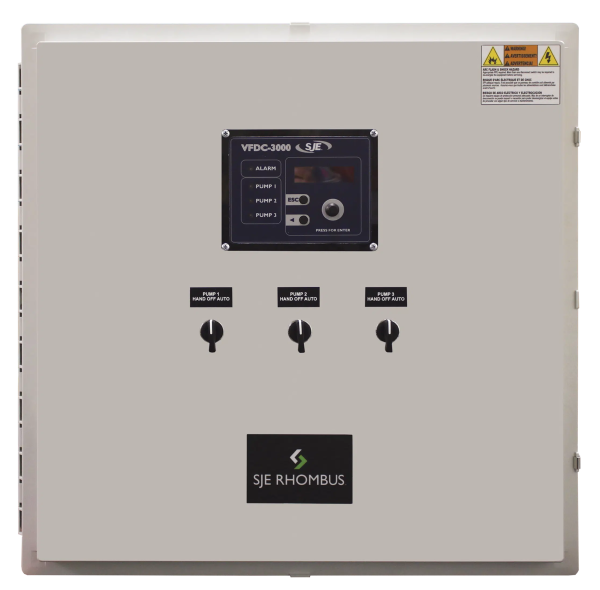 ENDURA PRESSURE BOOSTER CONTROL PANEL